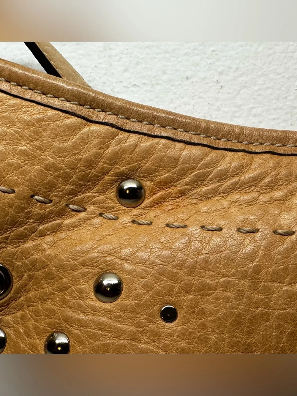 Coach Vintage Soho Studded Demi Hobo Bag